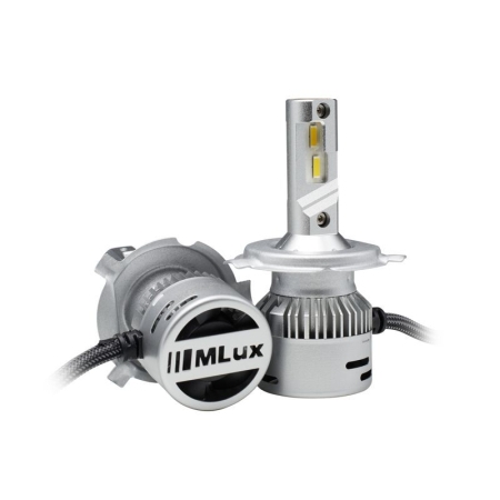 H4/H19, 28 Вт, 4300°К Комплект MLux LED - Silver Line