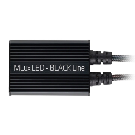 H4/H19, 55 Вт, 4300°К Комплект MLux LED - Black Line