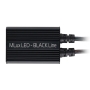 H4/H19, 55 Вт, 4300°К Комплект MLux LED - Black Line