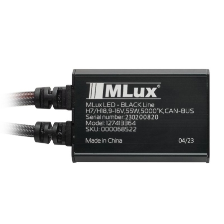 H7/H18, 55 Вт, 5000°К Комплект MLux LED - Black Line