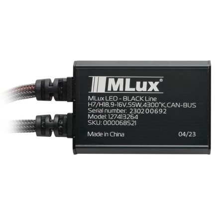 H7/H18, 55 Вт, 4300°К Комплект MLux LED - Black Line