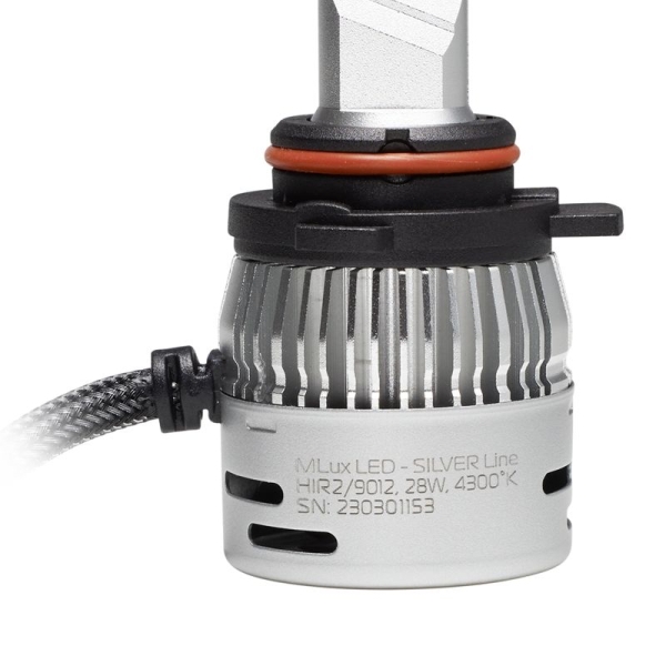 9012/HIR2, 28 Вт, 4300°К Комплект MLux LED - Silver Line