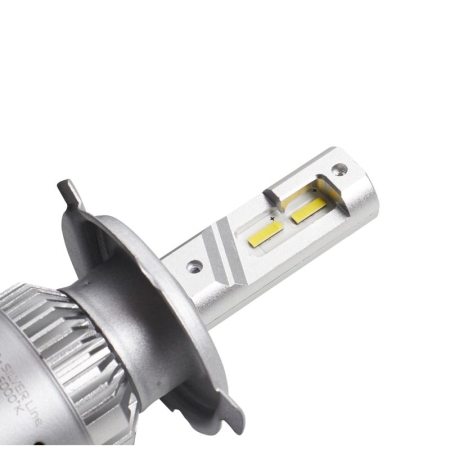 H4/H19, 28 Вт, 5000°К Комплект MLux LED - Silver Line