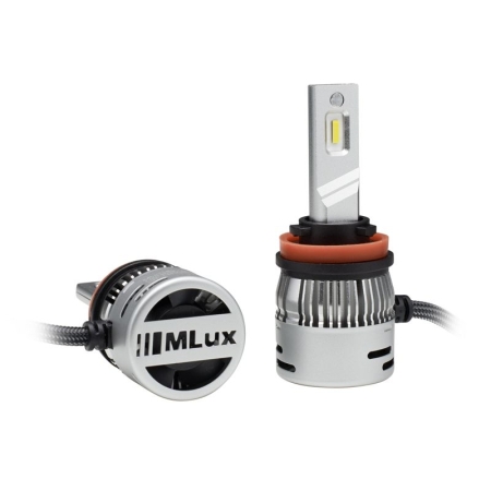 H11/H8/H9/H16, 28 Вт, 5000°К Комплект MLux LED - Silver Line