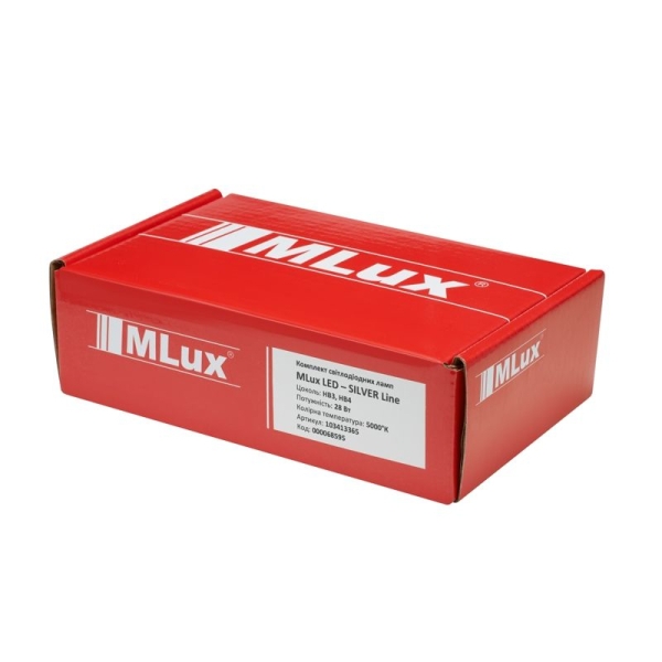 HB3/HB4, 28 Вт, 5000°К Комплект MLux LED - Silver Line