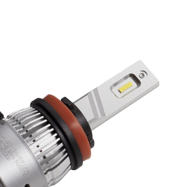 H11/H8/H9/H16, 28 Вт, 5000°К Комплект MLux LED - Silver Line