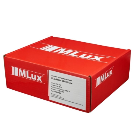 H7/H18, 55 Вт, 5000°К Комплект MLux LED - Black Line