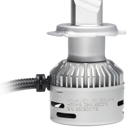 H7/H18, 28 Вт, 4300°К Комплект MLux LED - Silver Line