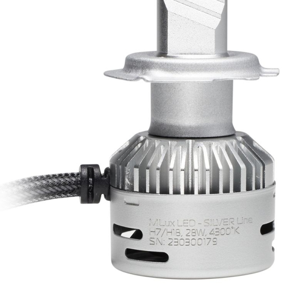 H7/H18, 28 Вт, 4300°К Комплект MLux LED - Silver Line