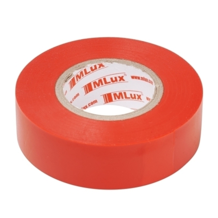 Червона ПВХ ізострічка MLux BASE (Ящик - 250 шт.)