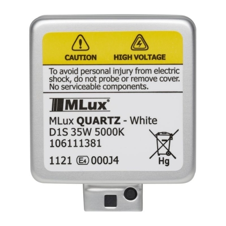 D1S, 35 Вт, 5000°К MLux QUARTZ - White Double-Box (2 шт.) D1S, 35 Вт, 5000°К MLux QUARTZ - White Double-Box (2 шт.)