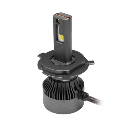 H4/H19, 55 Вт, 5000°К Комплект MLux LED - Black Line