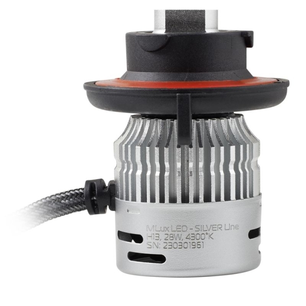H13, 28 Вт, 4300°К Комплект MLux LED - Silver Line