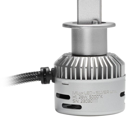 H1, 28 Вт, 5000°К Комплект MLux LED - Silver Line
