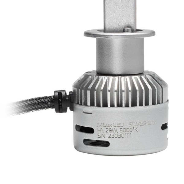 H1, 28 Вт, 5000°К Комплект MLux LED - Silver Line
