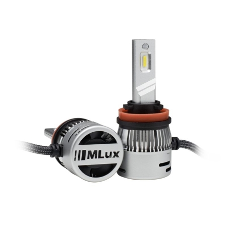 H11/H8/H9/H16, 28 Вт, 5000°К Комплект MLux LED - Silver Line