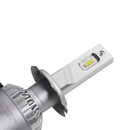 Комплект ламп MLux LED - SILVER Line H7/H18, 28 Вт, 5000°К (2 шт.)